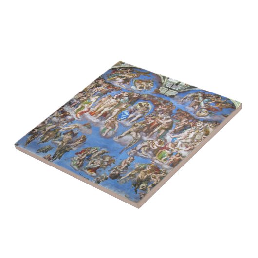 The Last Judgment – Michelangelo Buonarroti タイル (側面)