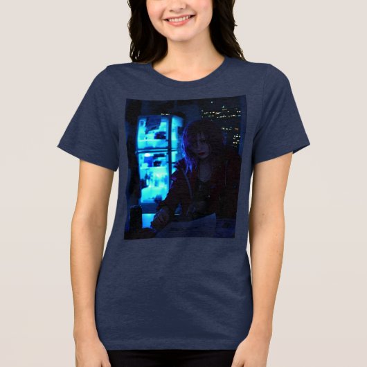 The Last of Us アニメ ウィメンズ トリブレンドTシャツ トライブレンドＴシャツ (正面)