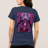 The Last of Us アニメ ウィメンズ トリブレンドTシャツ トライブレンドＴシャツ (裏面)