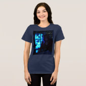 The Last of Us アニメ ウィメンズ トリブレンドTシャツ トライブレンドＴシャツ (正面全面)