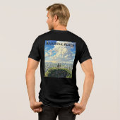 The Last of Us アニメ Bella+Canvas トリブレンドTシャツ トライブレンドTシャツ (裏面全面)