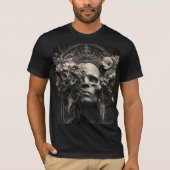The Last Saint of Bloom and Bone – Gothic Fine Art Tシャツ (正面)
