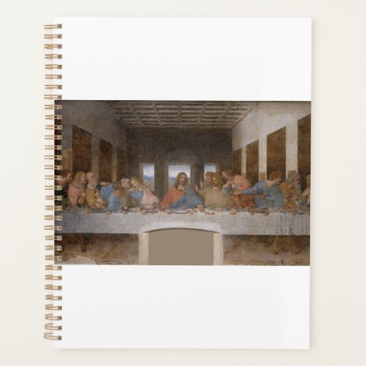 The Last Supper 1495 1498 by Leonardo da Vinci プランナー手帳 (正面)