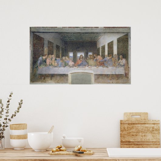 The Last Supper, 1495-97 2 ポスター (キッチン)