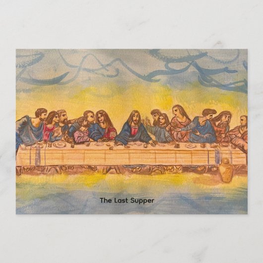 The Last Supper- Artwork 招待状 (正面)