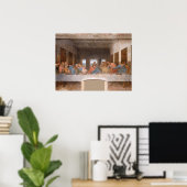 The Last Supper by Leonardo Da Vinci ポスター (ホームオフィス)