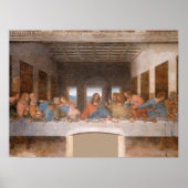 The Last Supper by Leonardo Da Vinci ポスター (正面)
