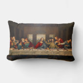 The Last Supper by Leonardo da Vinci ランバークッション (正面)