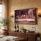 The Last Supper by Leonardo da Vinci, Renaissance ポスター