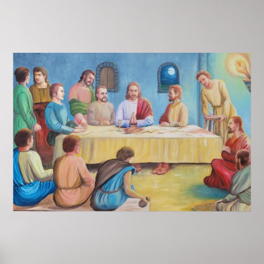 The Last Supper: Jesus and the Disciples ポスター (正面)