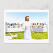 The Last Supper of Jesus - Eucharist ポストカード (正面)