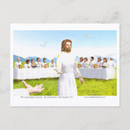 The Last Supper of Jesus - Eucharist ポストカード