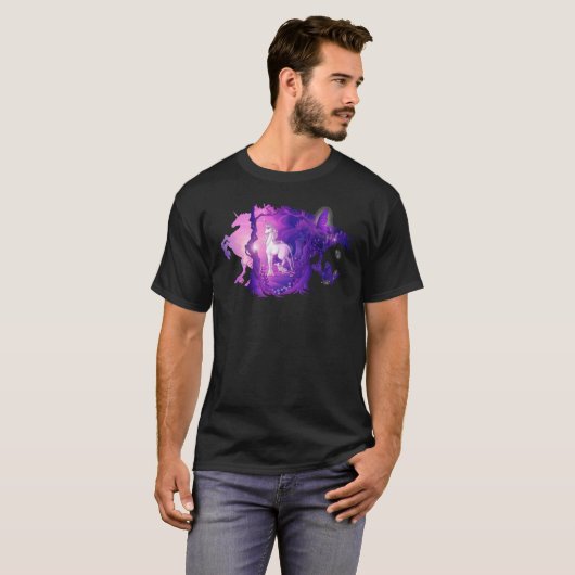 The Last Unicorn boy funny Tシャツ (正面フル)