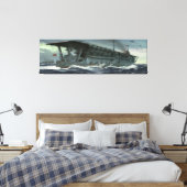 The last voyage of the Kaga Print キャンバスプリント (インサイチュ (寝室))