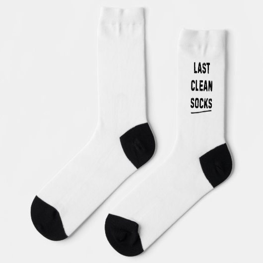 The Last White Clean Socks  ソックス (左)