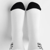 The Last White Clean Socks  ソックス (上部)