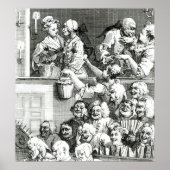The Laughing Audience, 1733 ポスター (正面)