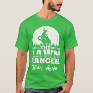 The Lawn Ranger Rides Again Cute Lawn Caretaker Gi Tシャツ