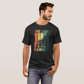 The Lawn Ranger Rides Again Lawn Mowing Mower  Dad Tシャツ (正面フル)