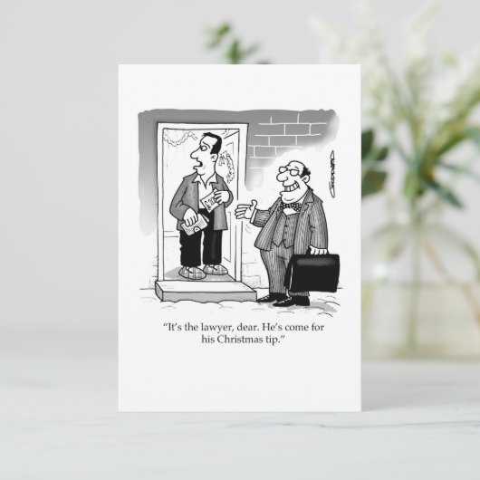 The lawyer comes for his Christmas tip (スタンド正面)