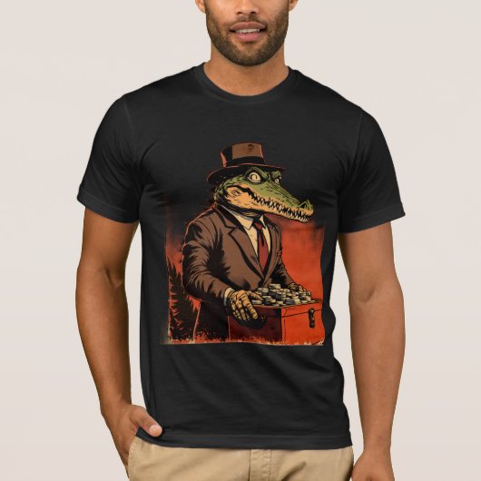 The Leader Crocodile T-shirt Tシャツ (正面)