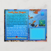 The Leafy Sea Dragon is絶滅危惧種 – ポストカード (裏面)