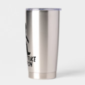 The Leave No Trace Champion Funny Bigfoot 保温保冷タンブラー (左面)