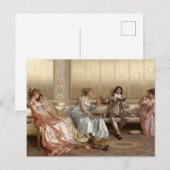 The Lecture by Vittorio Reggianini ポストカード (正面/裏面)
