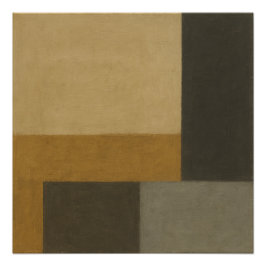 The Ledger That Remembered Textural Ochre ポスター