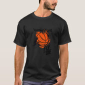The Legend Basketball Slam Dunk For The Basketball Tシャツ (正面)