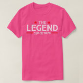 The Legend Has Officially Retired Funny Retirement Tシャツ (デザイン正面)