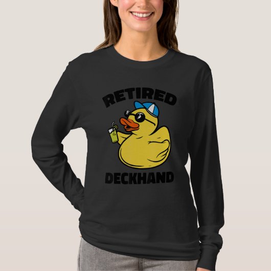 The Legend Has Retired Deckhand Tシャツ (正面)