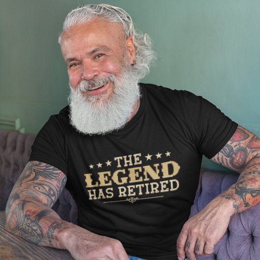 The Legend Has Retired, Retiree's Gift Tシャツ