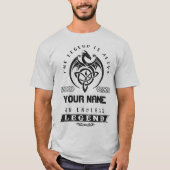 The legend is alive, an andless legend shirt tシャツ (正面)