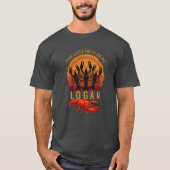 The Legend Is Real Custom Name Crawfish | Retro  Tシャツ (正面)