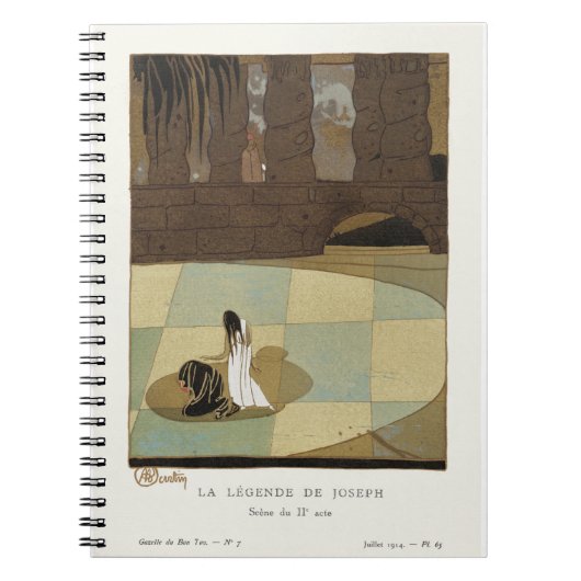 The Legend of Joseph, scene by Charles Martin ノートブック (正面)