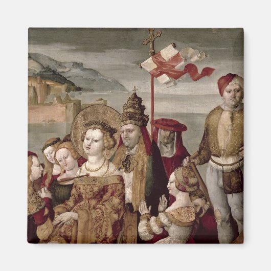 The Legend of St. Ursula, c.1530 (パネル上の油) マグネット (正面)