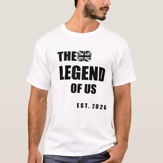 The Legend of Us Est. 2026 Tシャツ (正面)