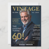 The Legend Turns 60 Invite 招待状 (正面)