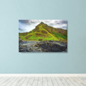 The Legendary Giant's Causeway Landscape Wall Art キャンバスプリント (インサイチュ (ウッドフロア))