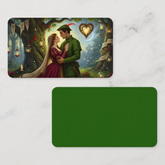 The Legendary Romance of Sherwood Forest Bookmark 名刺 (正面/裏面)
