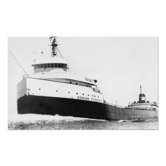 The Legendary S.S. Edmund Fitzgerald フォトプリント (正面)