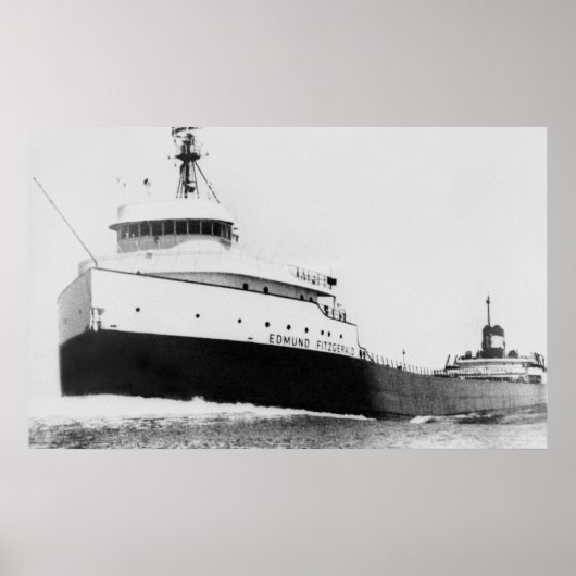 The Legendary S.S. Edmund Fitzgerald ポスター (正面)