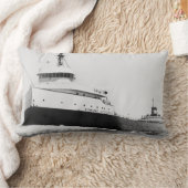 The Legendary S.S. Edmund Fitzgerald ランバークッション (ブランケット)
