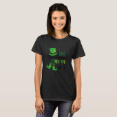The Leprechauns Made Me Do It St Patricks Day Sham Tシャツ (正面フル)