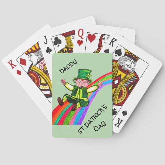 THE LEPRECHAUN'S RAINBOW  トランプ (裏面)