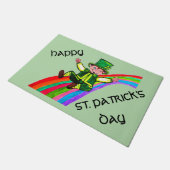 THE LEPRECHAUN'S RAINBOW  ドアマット (アングル)