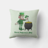 The Leprechauns St. Patrick's Day Celebration クッション (裏面)