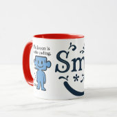 The Lesson is in the Ending - Inspirational Muh マグカップ (正面左)