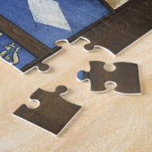 The Letter by Mary Cassatt,ヴィンテージ印象主義 ジグソーパズル (側面)